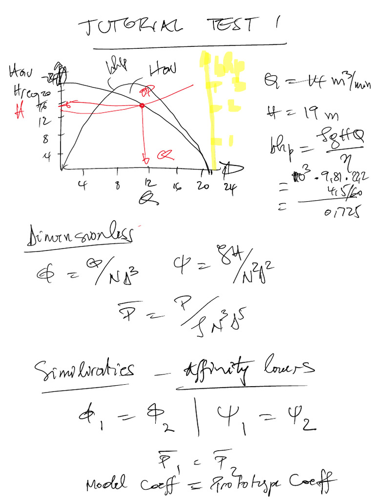 Tutorial Test 1 - 2025 - Solutions | PDF