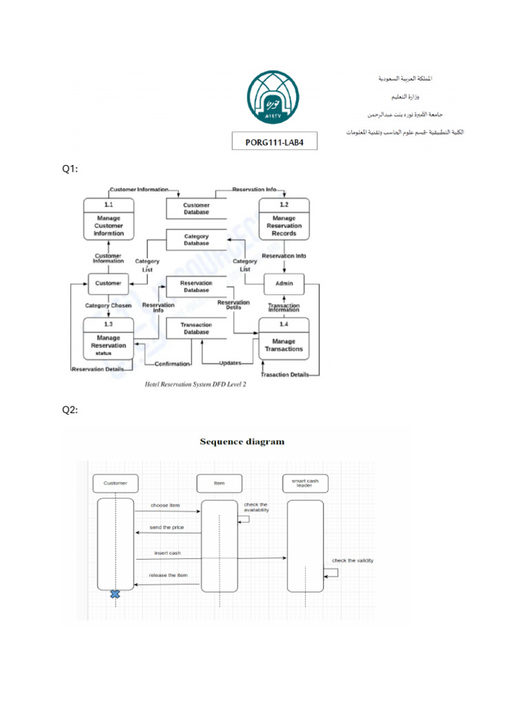 Lab 4 - Model Answer | PDF