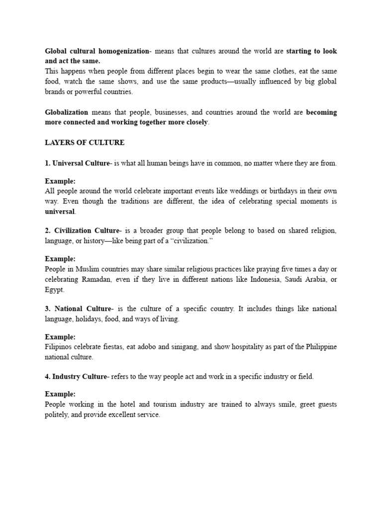 TOU 047 Module 1 4 Notes | PDF | Organizational Culture | Communication