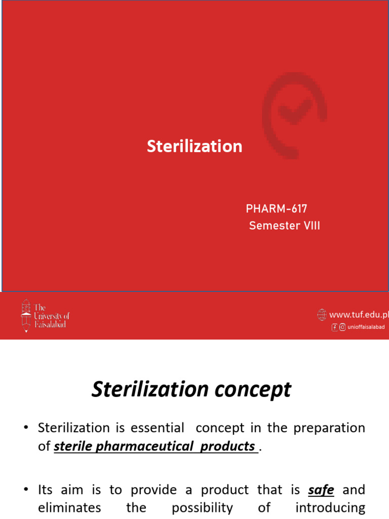 Sterilization Methods and Equipment Guide | PDF | Sterilization ...
