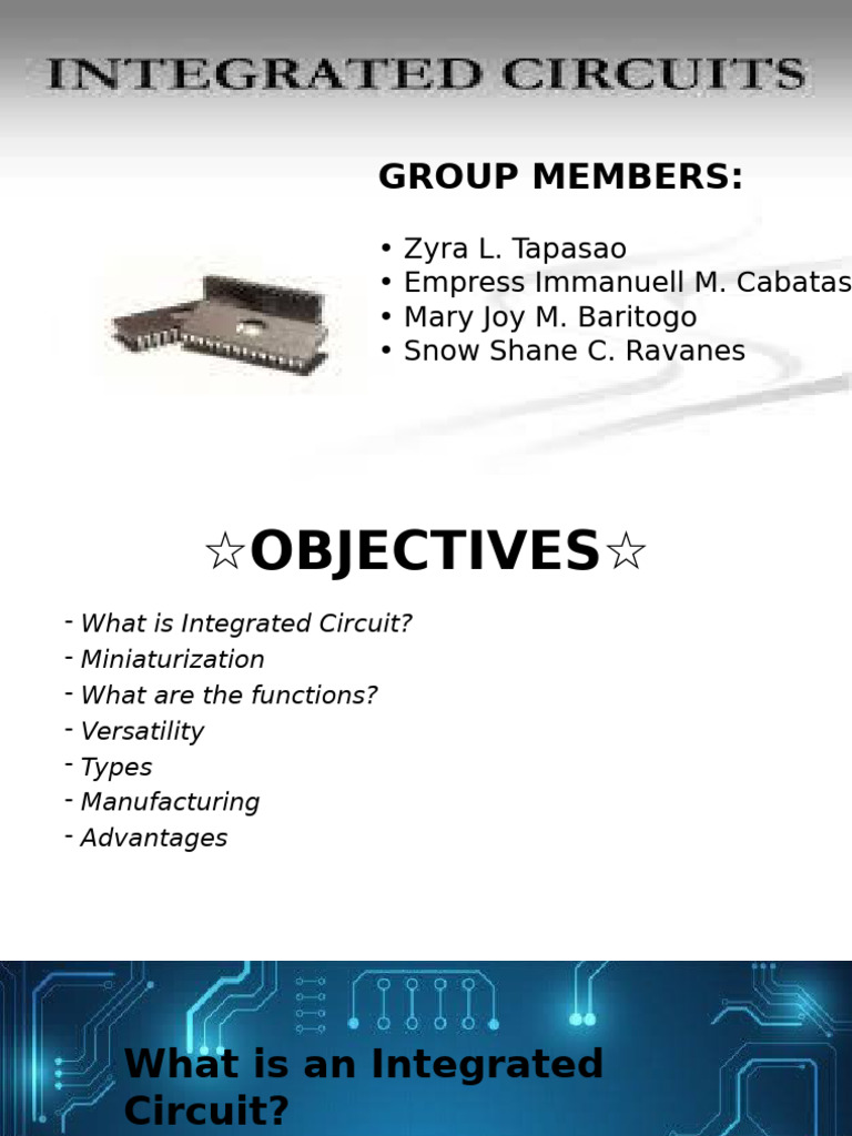 Integrated Circuit | PDF