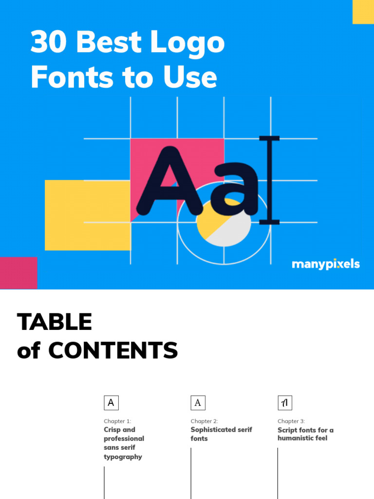 Top 30 Fonts for Logo Design | PDF | Typefaces | Helvetica