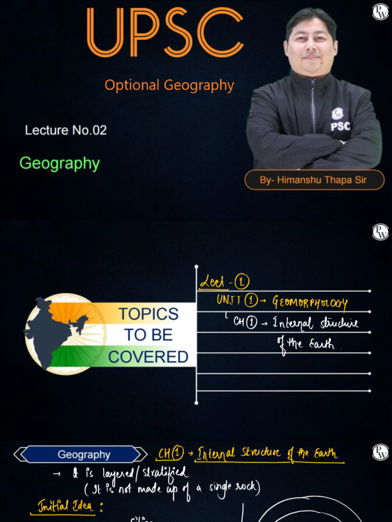 Geography 02 - Class Notes - (UPSC Optional Geography) | PDF