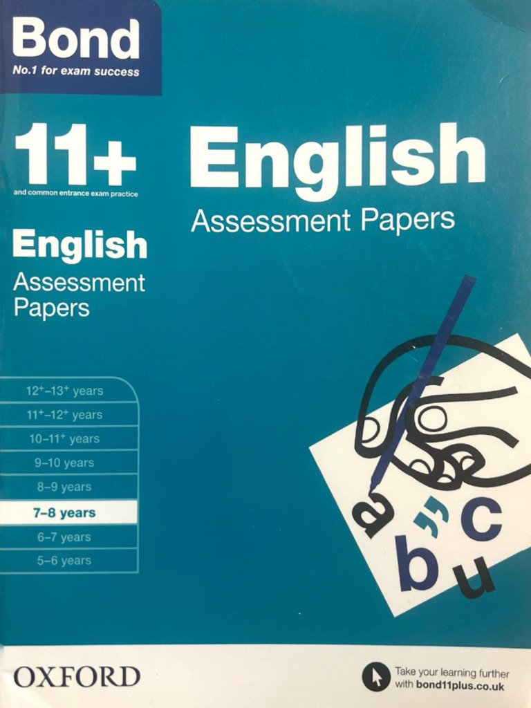Bond 11+ English Asseesment Papers 7-8 Years | PDF