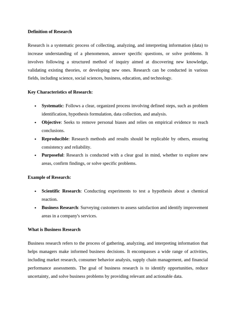 Understanding Research: Key Concepts Explained | PDF | Scientific ...