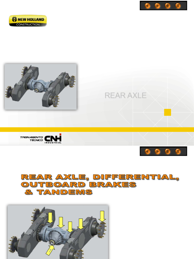 4-Rear Axle Graders F Series B | PDF | Gear | Axle