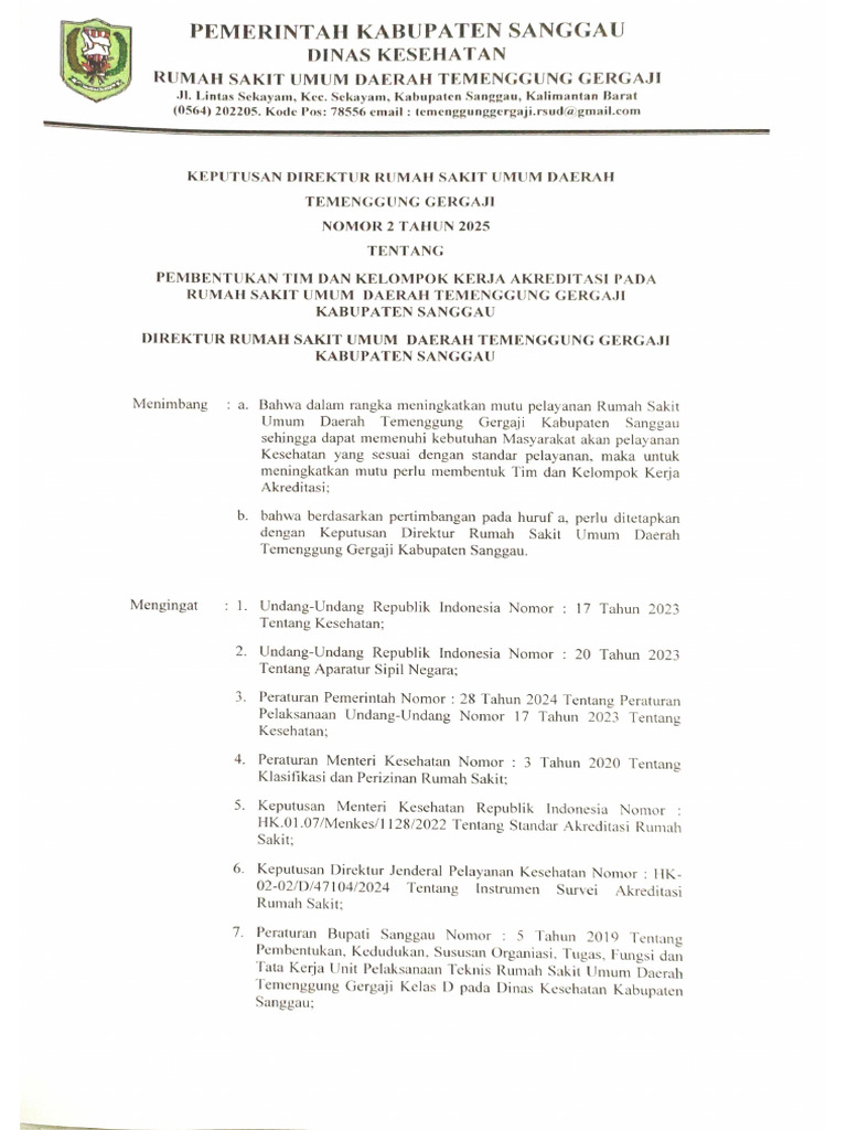 SK Tim Akre RSTG | PDF