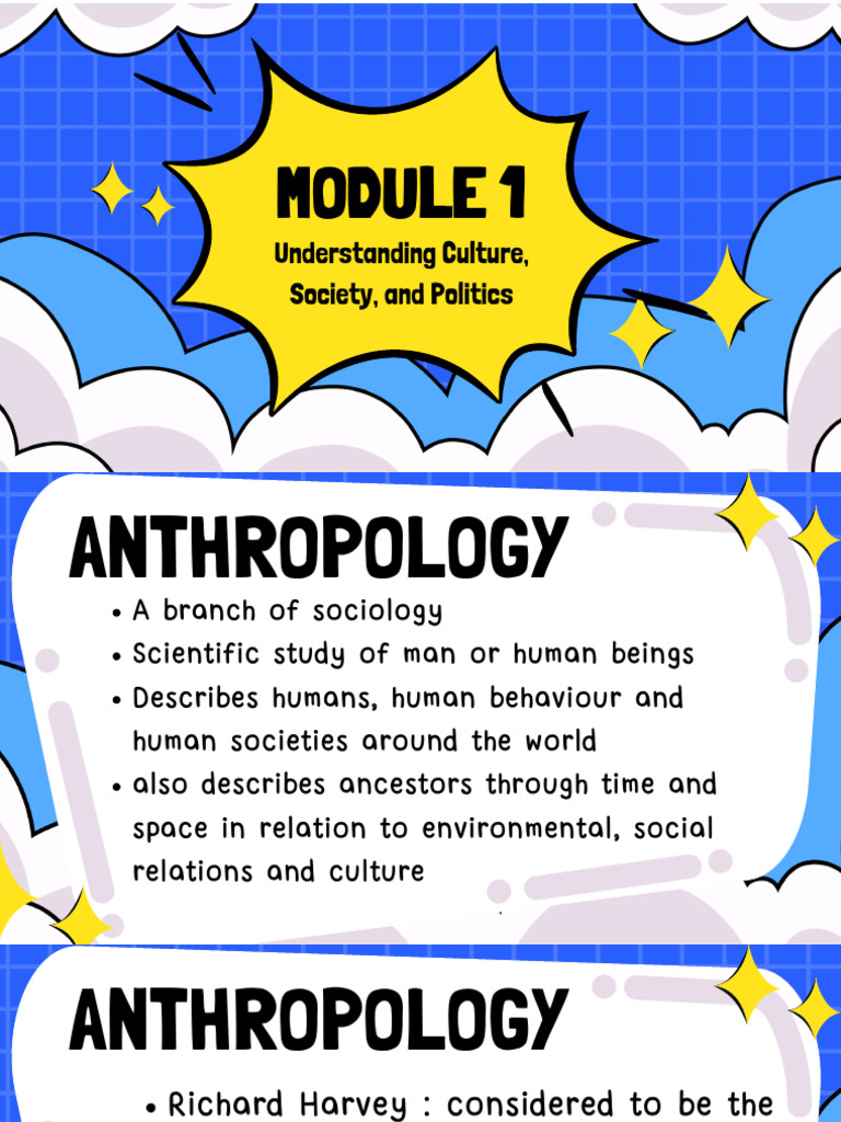 UCSP Module 1 - 20250107 - 175442 - 0000 | PDF | Anthropology | Sociology