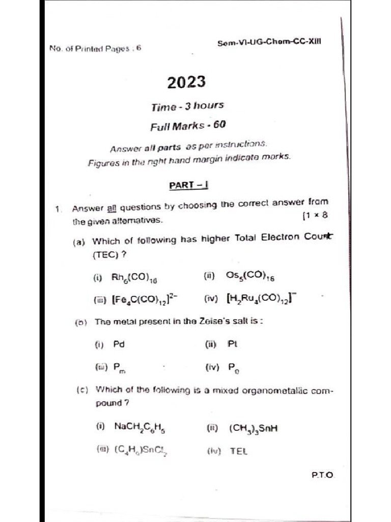 6th sem 2023 | PDF