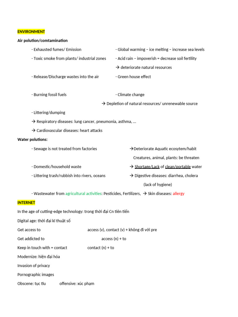 Environmental Pollution and Health Risks | PDF