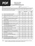 AOD Self-Completion Assessment Form | PDF