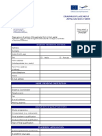 ERASMUS Placement Application Form