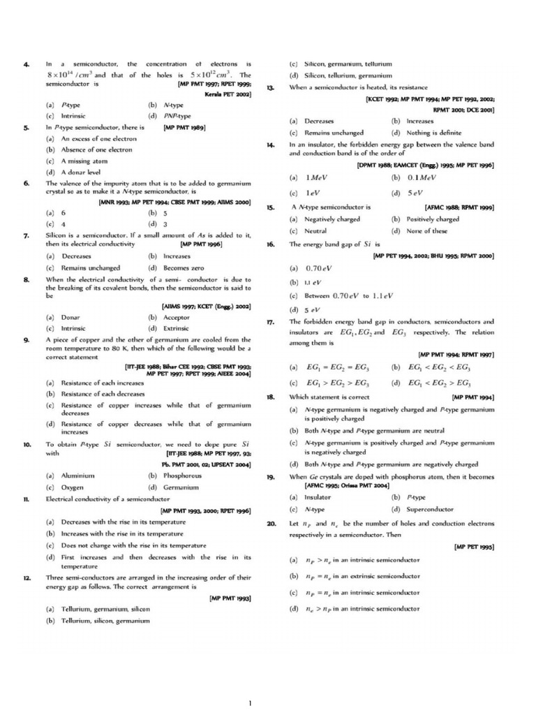 Semiconductor | PDF