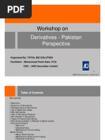 Derivative Pakistan Perspective