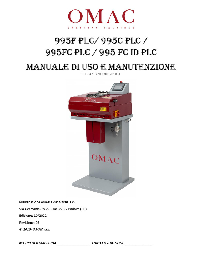 Manuale 995 PLC | PDF