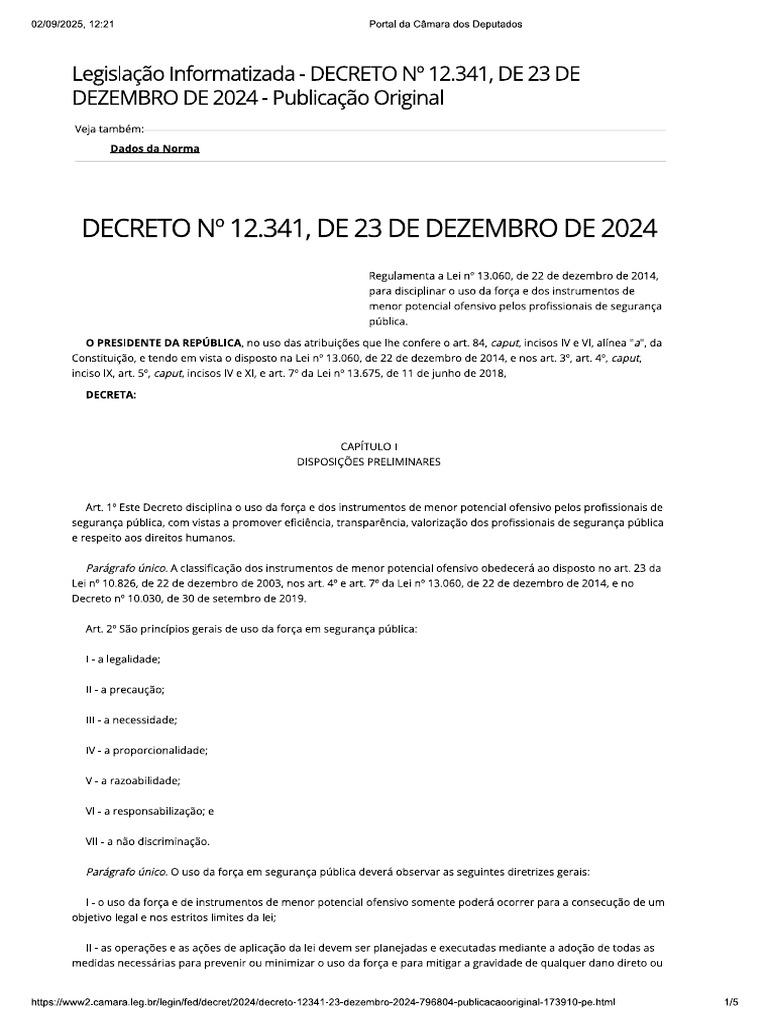 Decreto 12341 - 2024 | PDF