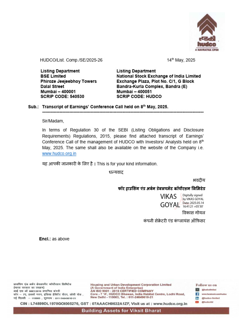 Hudco | PDF | Public–Private Partnership | Bonds (Finance)