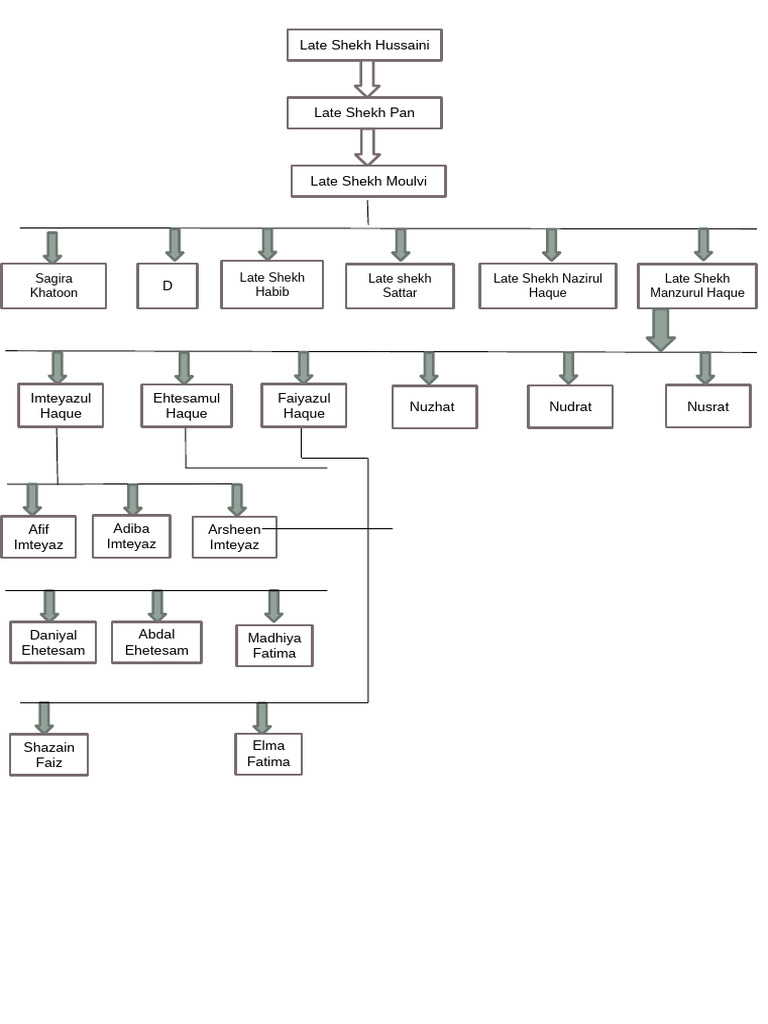 Khandan Flow Chart Edit | PDF