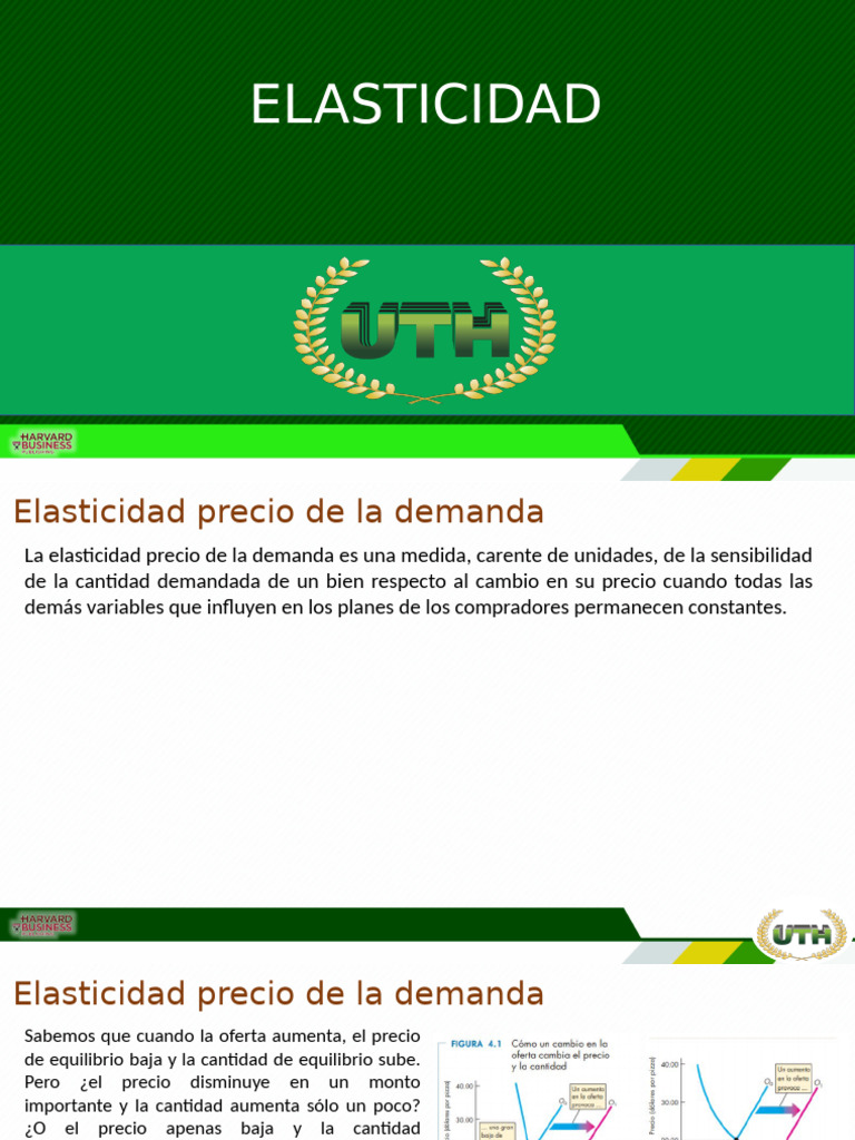 Elasticidad Precio de la Demanda Explicada | PDF | Elasticidad ...