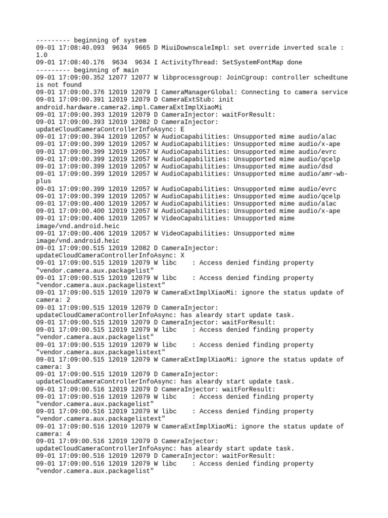 Log Cat 1756721340321 | PDF | Software Engineering | Computer Programming