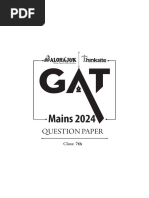 Grade7 Entrance Exam Reviewer | PDF