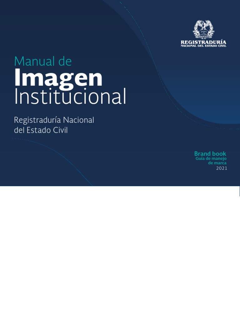 Manual de Imagen Institucional RNEC | PDF | Color | Modelo de color Rgb