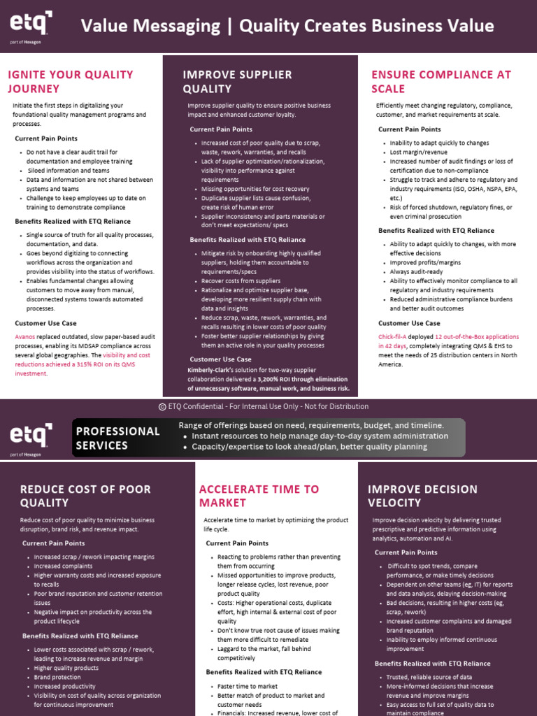 Enhancing Supplier Quality with ETQ | PDF | Supply Chain | Product ...