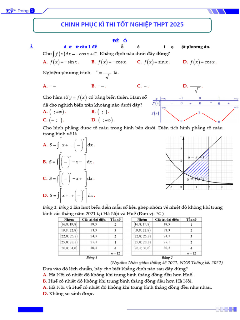 Đề số 16_Đề bài | PDF