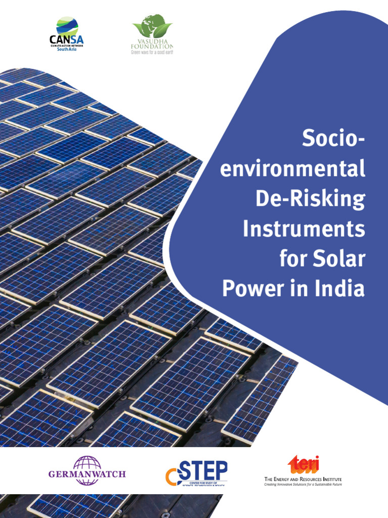 Solar Power Investment Risk Report | PDF | Environmental Impact ...