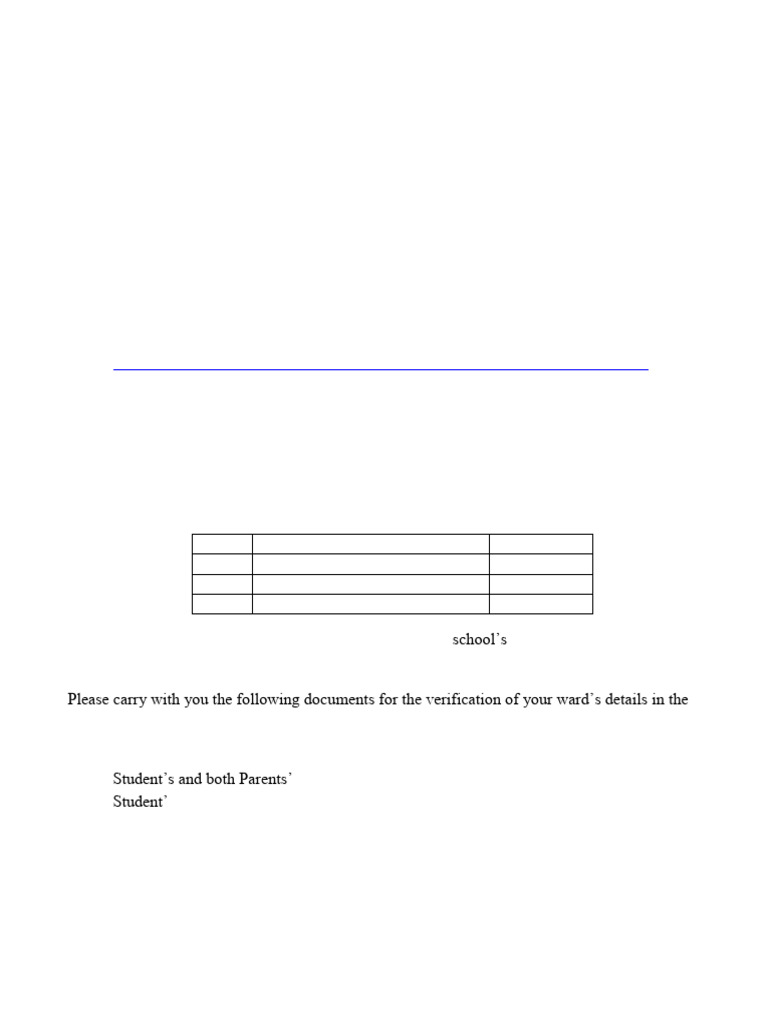 Class 12 LOC Verification Notice | PDF