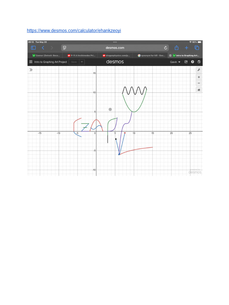 Intro To Graphing Art Project | PDF