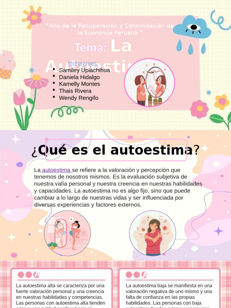 La Autoestima | PDF
