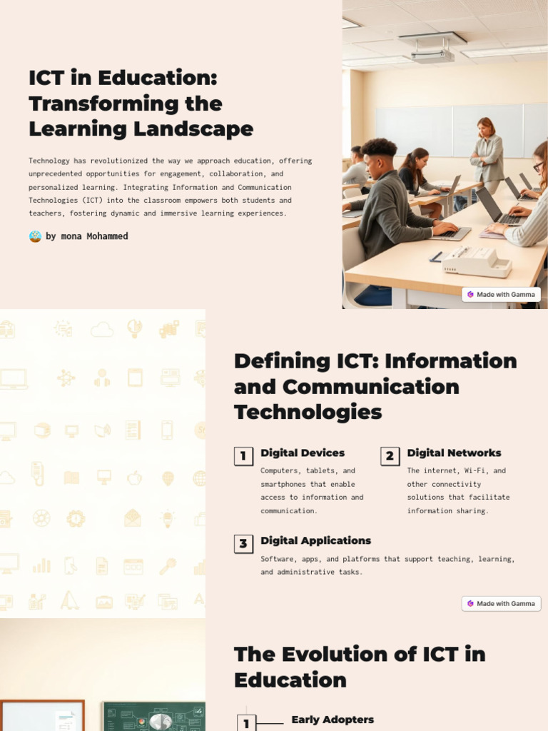 ICT in Education: Transforming Learning | PDF | Educational Technology ...