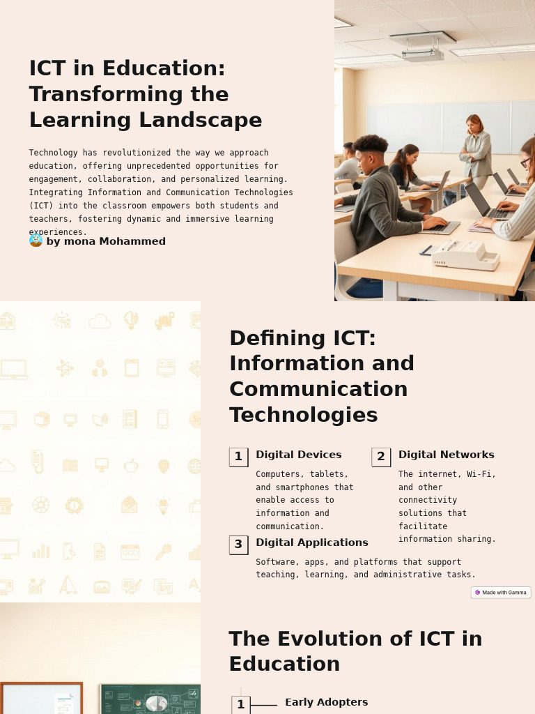 ICT in Education: Transforming Learning | PDF | Educational Technology ...