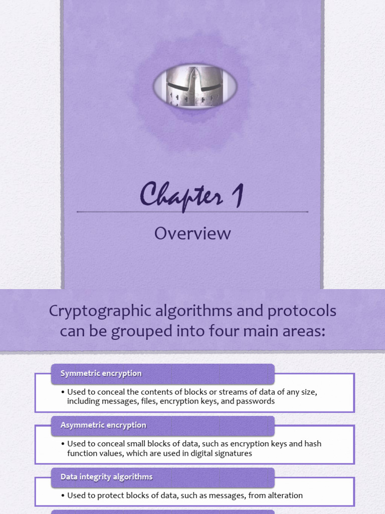 Cryptographic Algorithms and Security Overview | PDF | Security ...