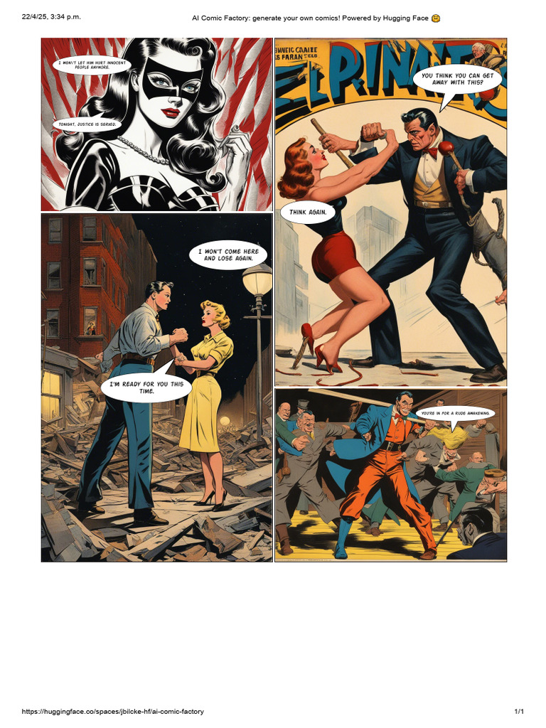 AI Comic Factory - A Hugging Face Space by Jbilcke-Hf4 | PDF