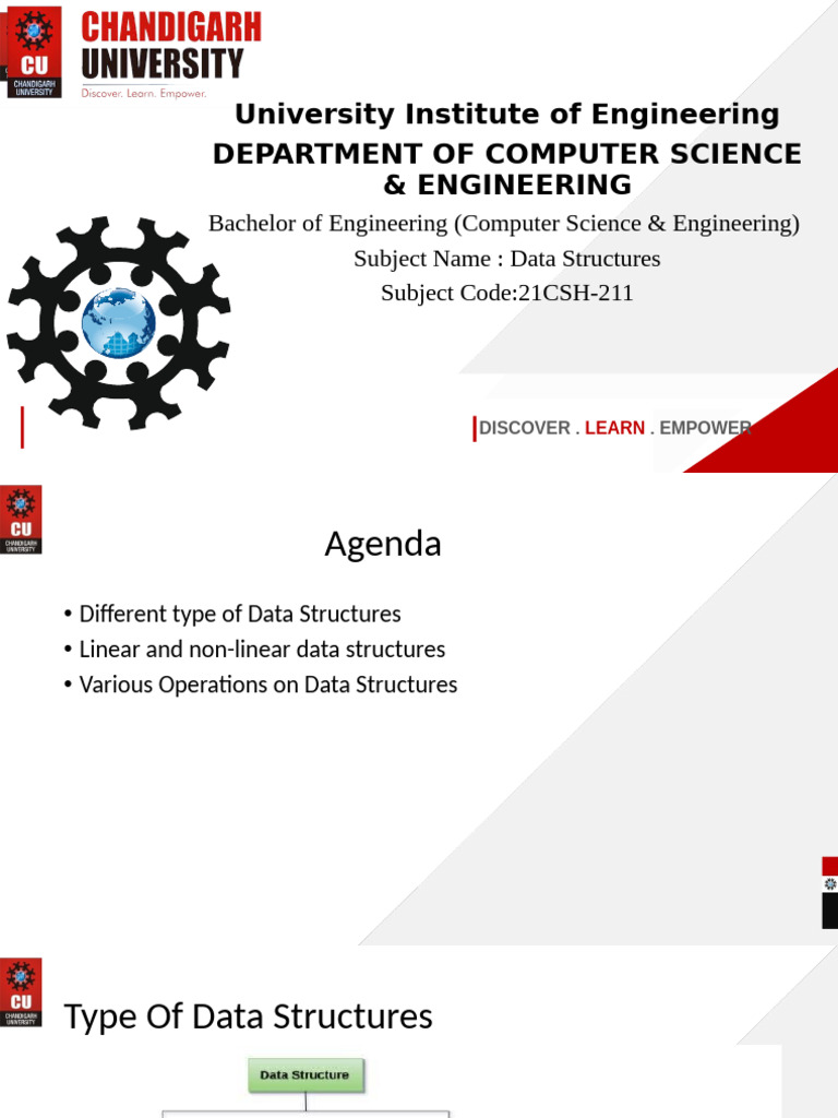 Data Structures Overview and Types | PDF | Queue (Abstract Data Type ...