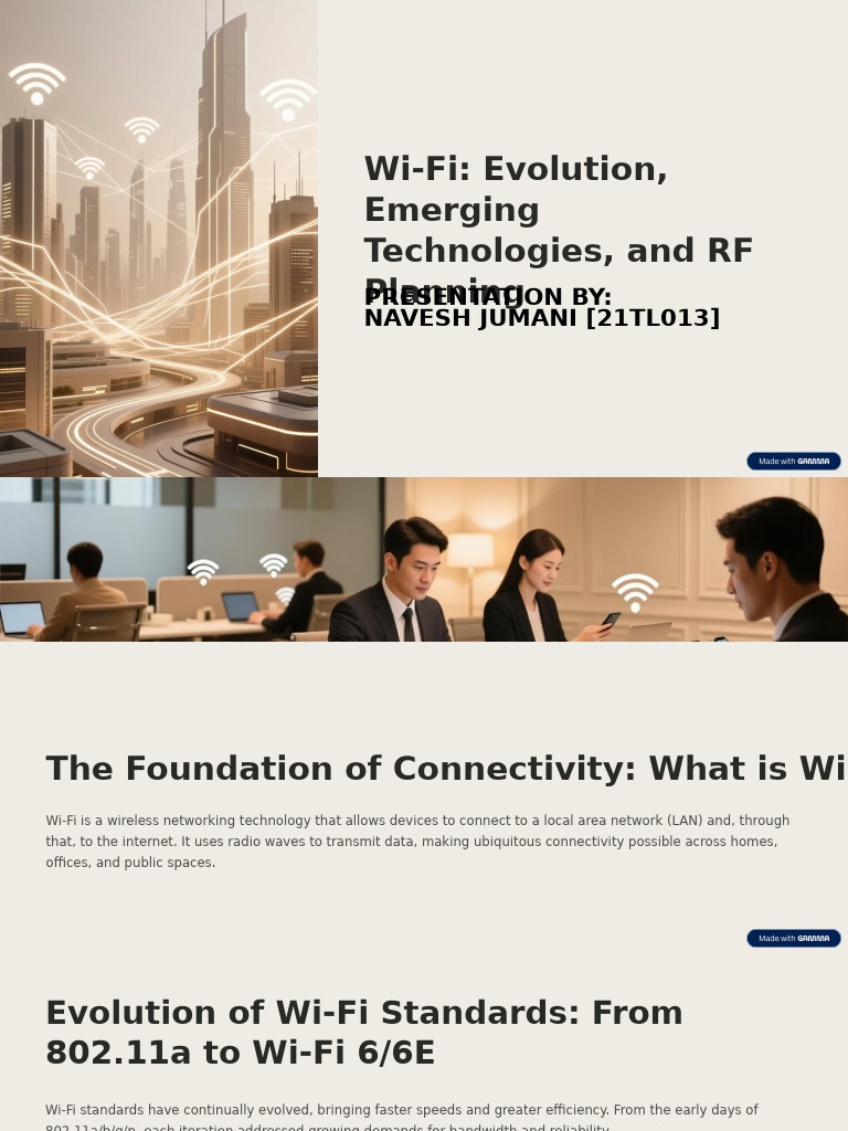 Wi-Fi Evolution and Future Trends | PDF | Ieee 802.11 | Wi Fi