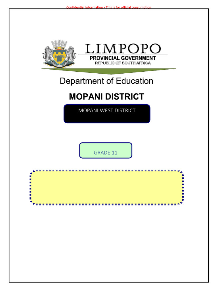 Grade 11 Term 3 Maths Test 2024 | PDF | Mathematics