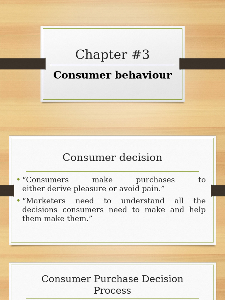 Influences on Consumer Purchase Decisions | PDF | Behavior | Consumer ...