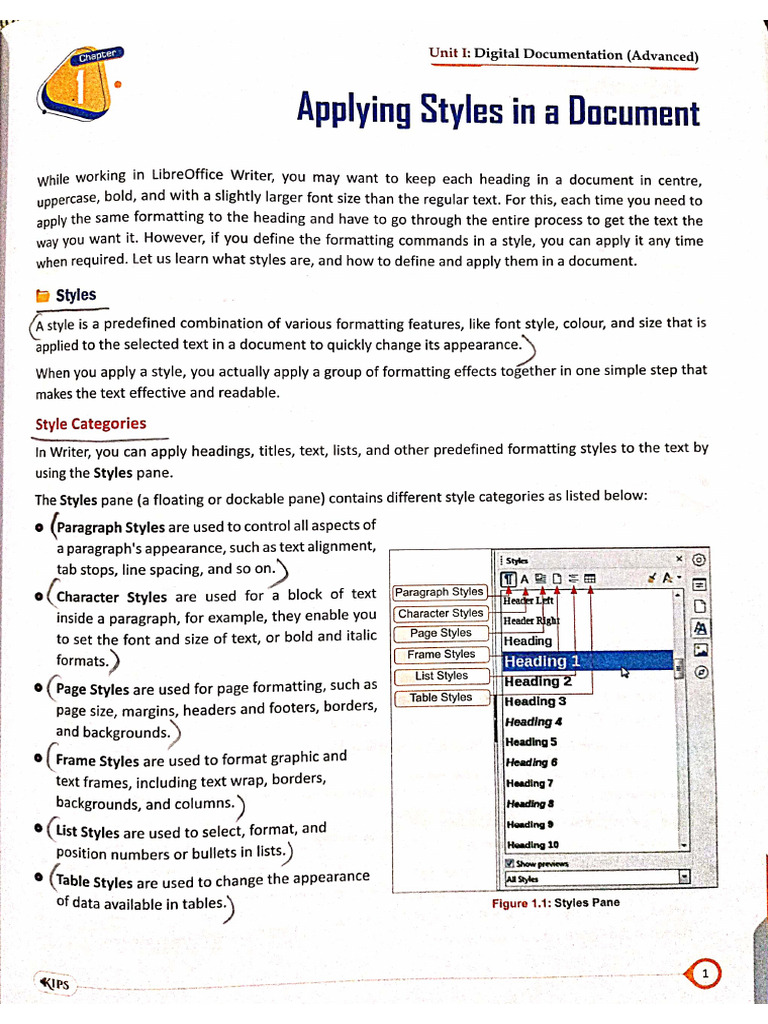 10 - It - Part B-Unit I - Digital Documentation (Advanced) | PDF
