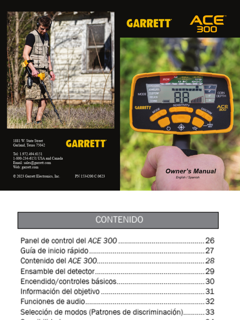 ACE 300 Manual Spanish | PDF | Bronce