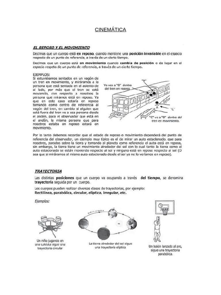 13 Cinemática | PDF