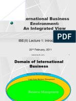 IBE (II) DOC Introduction Lecture1 S2011 Li