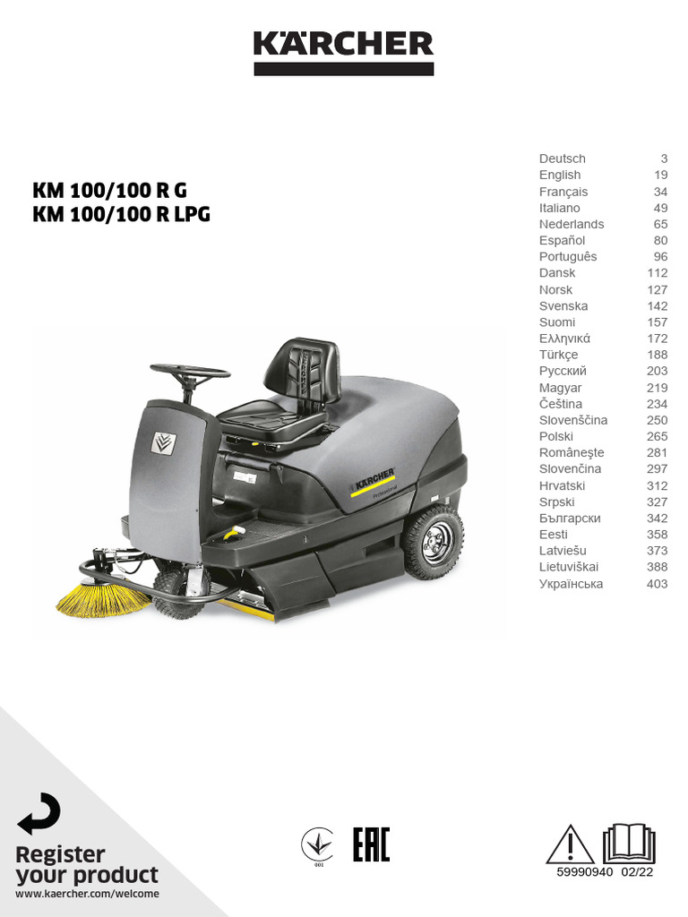 Manual Usua KM 100 BTA-5767551-000-00 | PDF