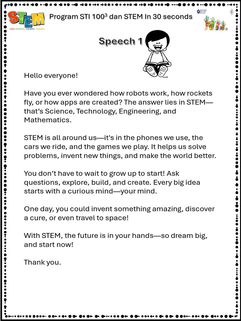 Program Sti | PDF | Science, Technology, Engineering, And Mathematics ...