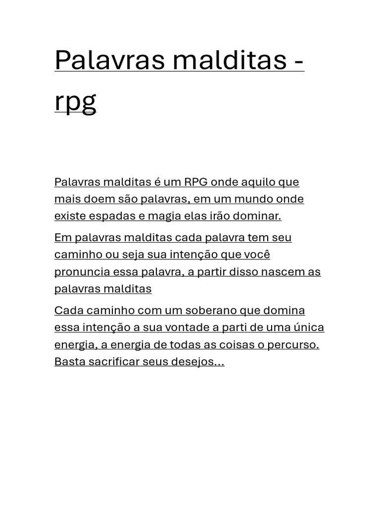 Nova Palavra Maldita | PDF | Incêndios | Eletricidade