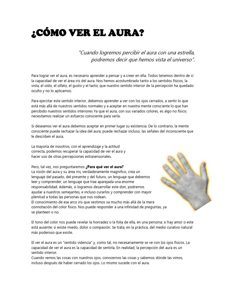 Aura Clase3 1 | PDF | Color | Aura (paranormal)