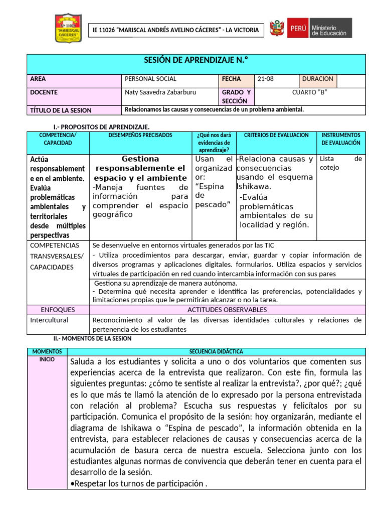 Causas y Consecuencias de la Basura | PDF | Residuos | Aprendizaje