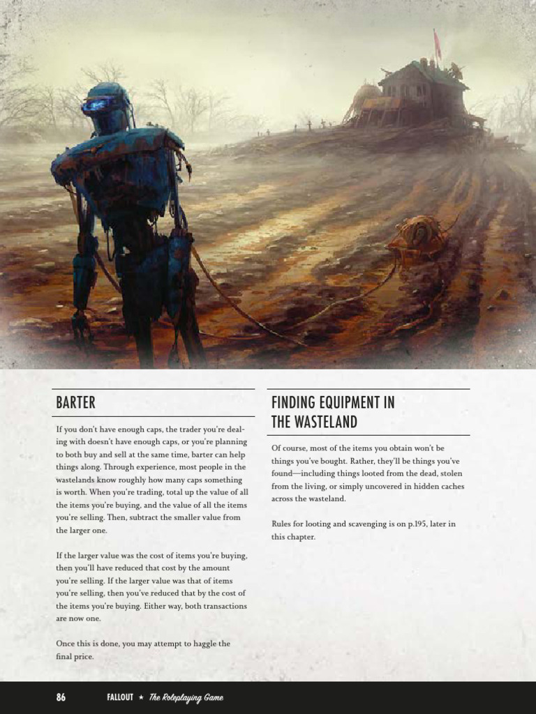 Fallout Core Rulebook 2d20 PDF Free - 2 | PDF